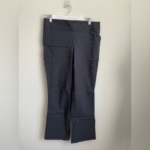 Simply Vera Vera Wang Black Pinstripe Boot Cut Pants